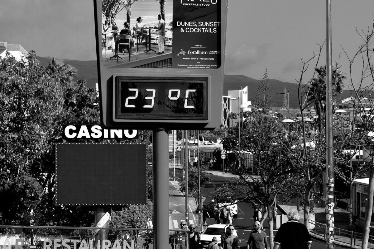 23 degrees Celsius at January 3rd 2026 11:15 in Maspalomas, Gran Canaria